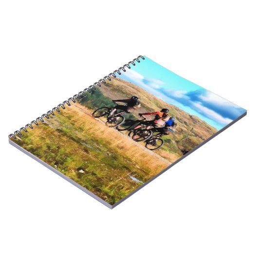 MOUNTAIN BIKING NOTITIEBOEK (Linkerzijde)
