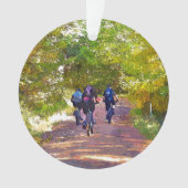 MOUNTAIN BIKING ORNAMENT (voorkant)
