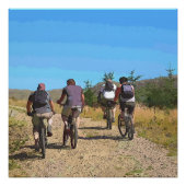 MOUNTAIN BIKING PERFECT POSTER (Voorkant)