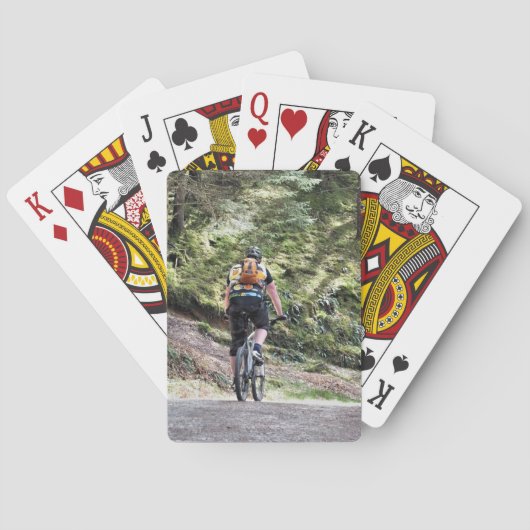 MOUNTAIN BIKING PLAYCARDS POKERKAARTEN (Achterkant)
