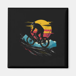 Mountain Biking Portrait Outdoor Sports _1  Magneet