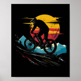 Mountain Biking Portrait Outdoor Sports _1  Poster
