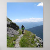 Mountain Biking Poster (Voorkant)