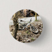 MOUNTAIN BIKING RONDE BUTTON 3,2 CM (Voorkant)