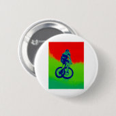 Mountain Biking Ronde Button 5,7 Cm (Voorkant /achterkant)
