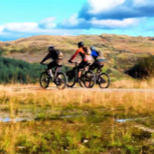 MOUNTAIN BIKING RONDE STICKER