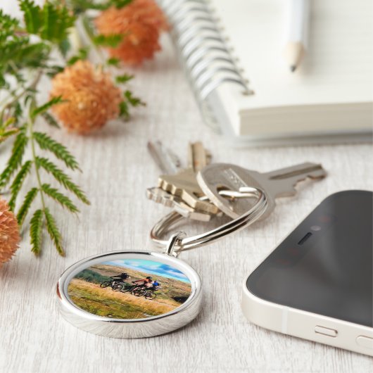 MOUNTAIN BIKING SLEUTELHANGER (Zijkant)