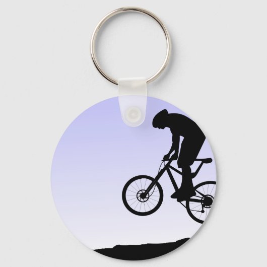 Mountain Biking Sleutelhanger (Voorkant)