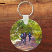 MOUNTAIN BIKING SLEUTELHANGER (Voorkant)