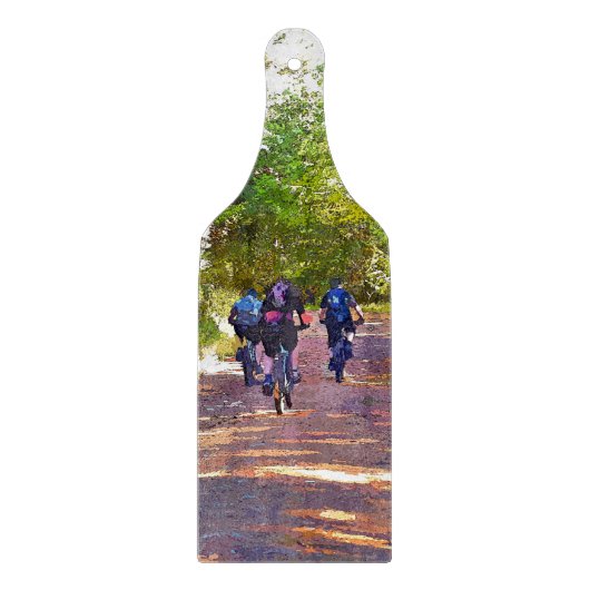 MOUNTAIN BIKING SNIJPLANK (Voorkant)