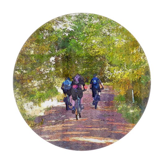 MOUNTAIN BIKING SNIJPLANK (Voorkant)