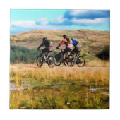 MOUNTAIN BIKING TEGELTJE (Voorkant)