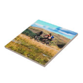 MOUNTAIN BIKING TEGELTJE (Zijkant)