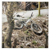 MOUNTAIN BIKING TEGELTJE (Voorkant)