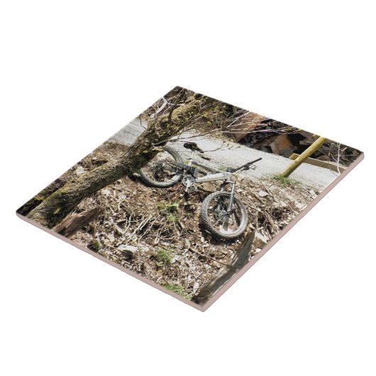 MOUNTAIN BIKING TEGELTJE (Zijkant)