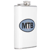 Mountain Biking Utah Flag Heupfles (Rechts)