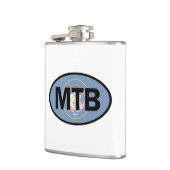 Mountain Biking Utah Flag Heupfles (Links)