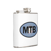 Mountain Biking Utah Flag Heupfles (Rechts)