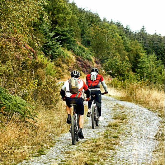 MOUNTAIN BIKING VIERKANTE BUTTON 5,1 CM