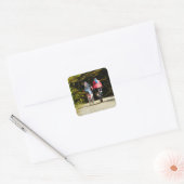 MOUNTAIN BIKING VIERKANTE STICKER (Envelop)
