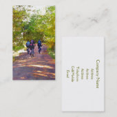 MOUNTAIN BIKING VISITEKAARTJE (Voorkant / Achterkant)