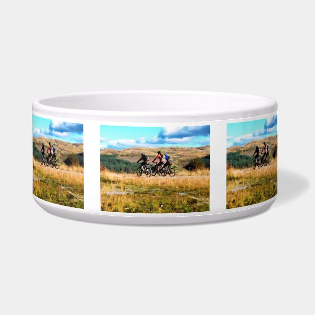 MOUNTAIN BIKING VOERBAKJE (Voorkant)