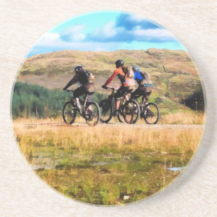 MOUNTAIN BIKING ZANDSTEEN ONDERZETTER
