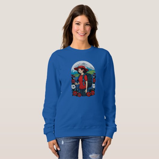 Mountain Blossom Adventure T-shirt (Voorkant volledig)