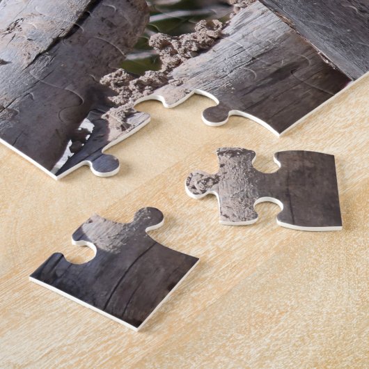 Mountain Blue Jay - 8 x 10 - 110 pcs Legpuzzel (Zijkant)