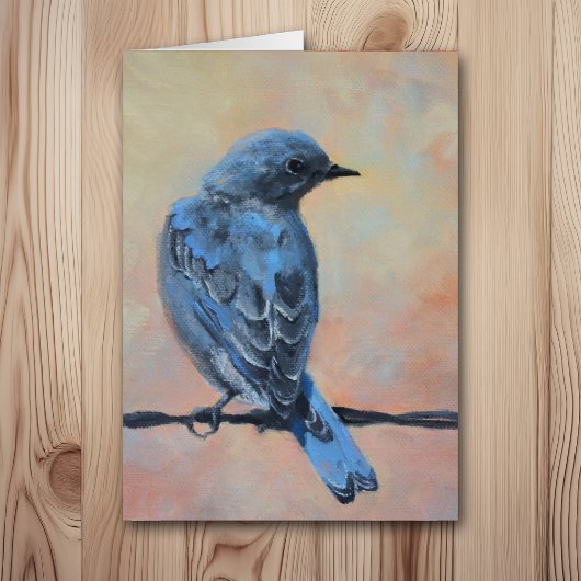 Mountain Bluebird Fine Art All Occasion Kaart