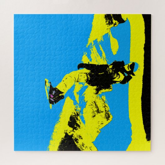 Mountain Boarding - Snowboarder Legpuzzel (Horizontaal)