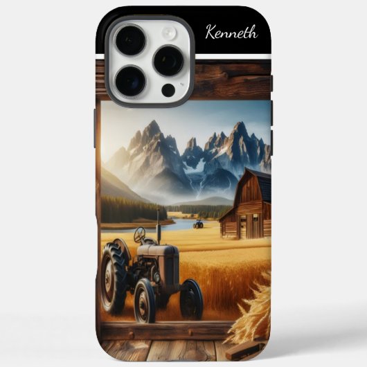 Mountain Boerderij Uitzicht Case-Mate iPhone Case (Achterkant)