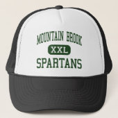 Mountain Brook - Spartans - High-Mountain Brook Trucker Pet (Voorkant)