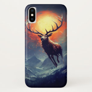 Mountain Buck loopt van brandend vuur Case-Mate iPhone Case