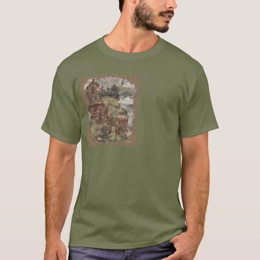 Mountain Cabin Adventure T-shirt (Voorkant)
