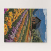 Mountain Cabin Bloom Legpuzzel (Horizontaal)