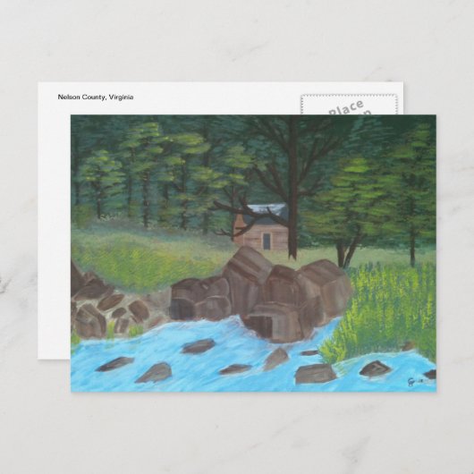 Mountain Cabin Briefkaart (Voorkant / Achterkant)