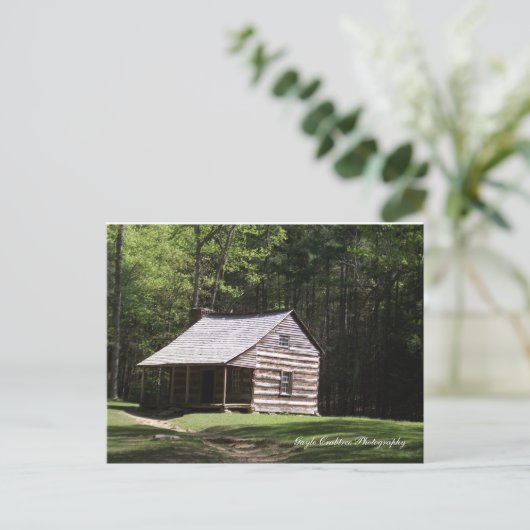 Mountain Cabin Briefkaart (Staand voorkant)