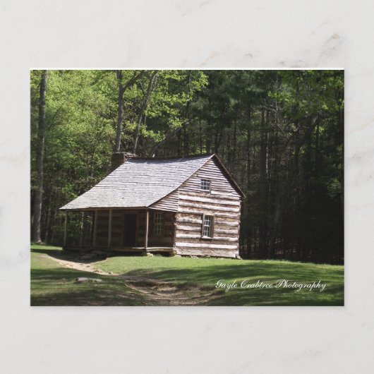 Mountain Cabin Briefkaart (Voorkant)