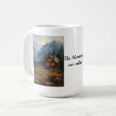 Mountain Cabin Mug Koffiemok (Voorkant links)