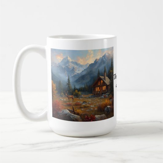Mountain Cabin Mug Koffiemok (Links)