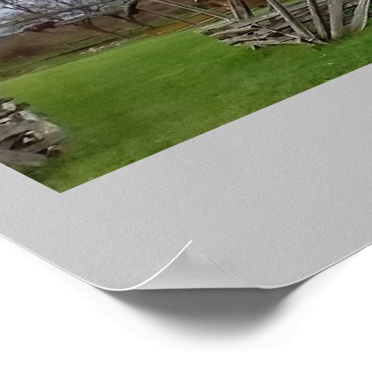 Mountain Cabin Poster (Hoek)