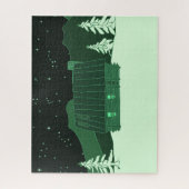 Mountain Cabin Puzzel (Verticaal)