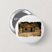 Mountain Cabin Ronde Button 5,7 Cm (Voorkant /achterkant)