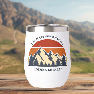 Mountain Cabin Sunset Gepersonaliseerde vakantie