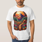 Mountain Cabin T-shirt (Voorkant)