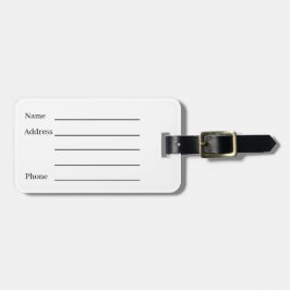 Mountain Calling Luggage Tag Bagagelabel