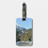 Mountain Calling Luggage Tag Bagagelabel (Achterkant verticaal)