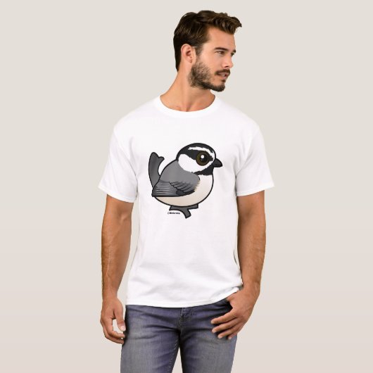 Mountain Chickadee T-shirt (Voorkant volledig)