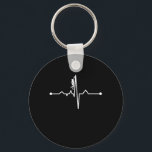Mountain Climber Heartbeat Rock Climbing Lover Sleutelhanger<br><div class="desc">This graphic idea is for mountain klimbing lovers. This funny graphic / quote clothing makes all rock klimbers happy.</div>